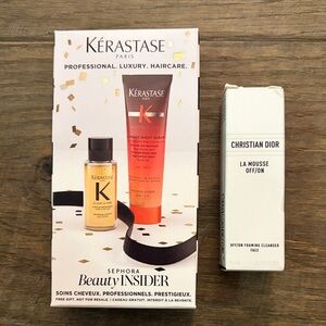 Firm Price. Keratase and Dior.